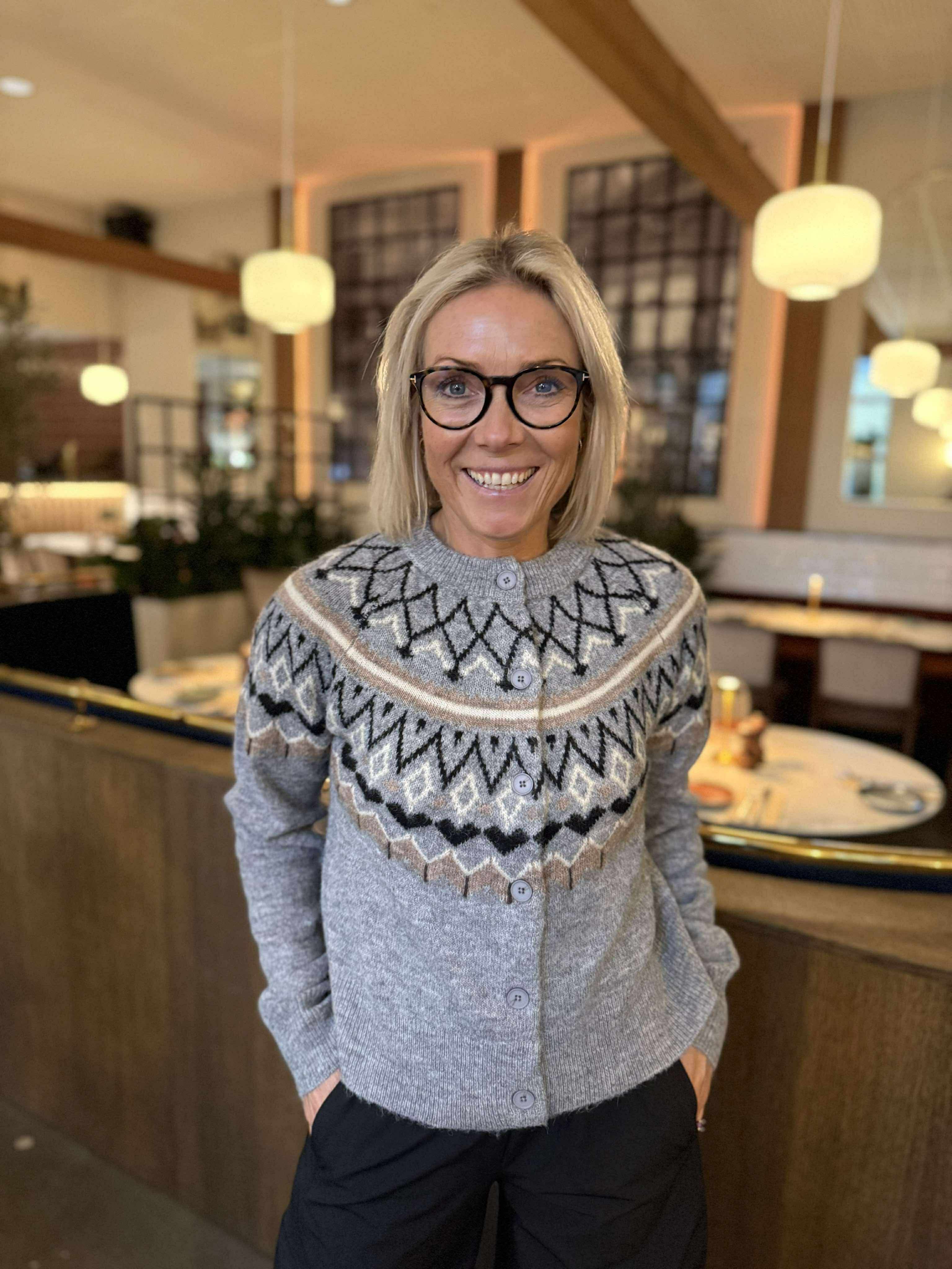 VMTAMMY Knit Cardigan - Medium Grey Melange